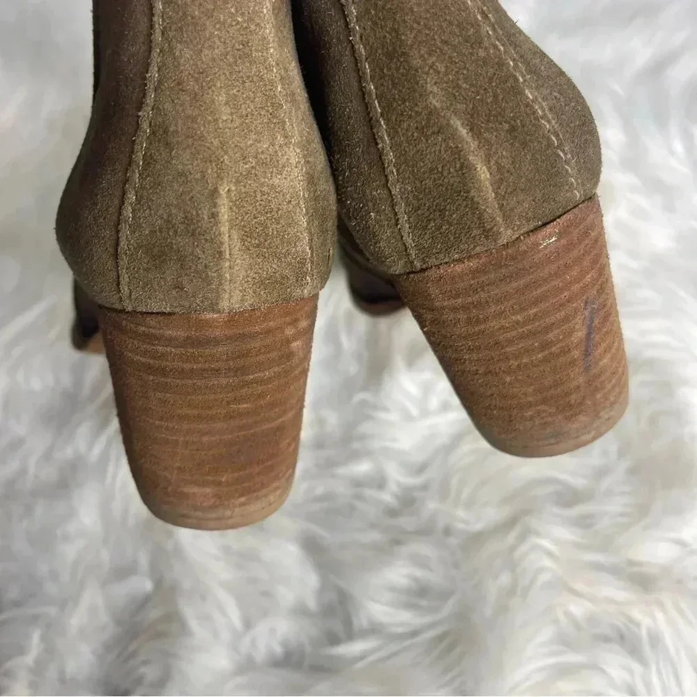 Madewell Women’s Ankle Suede Leather The Brenner Boot Size 6